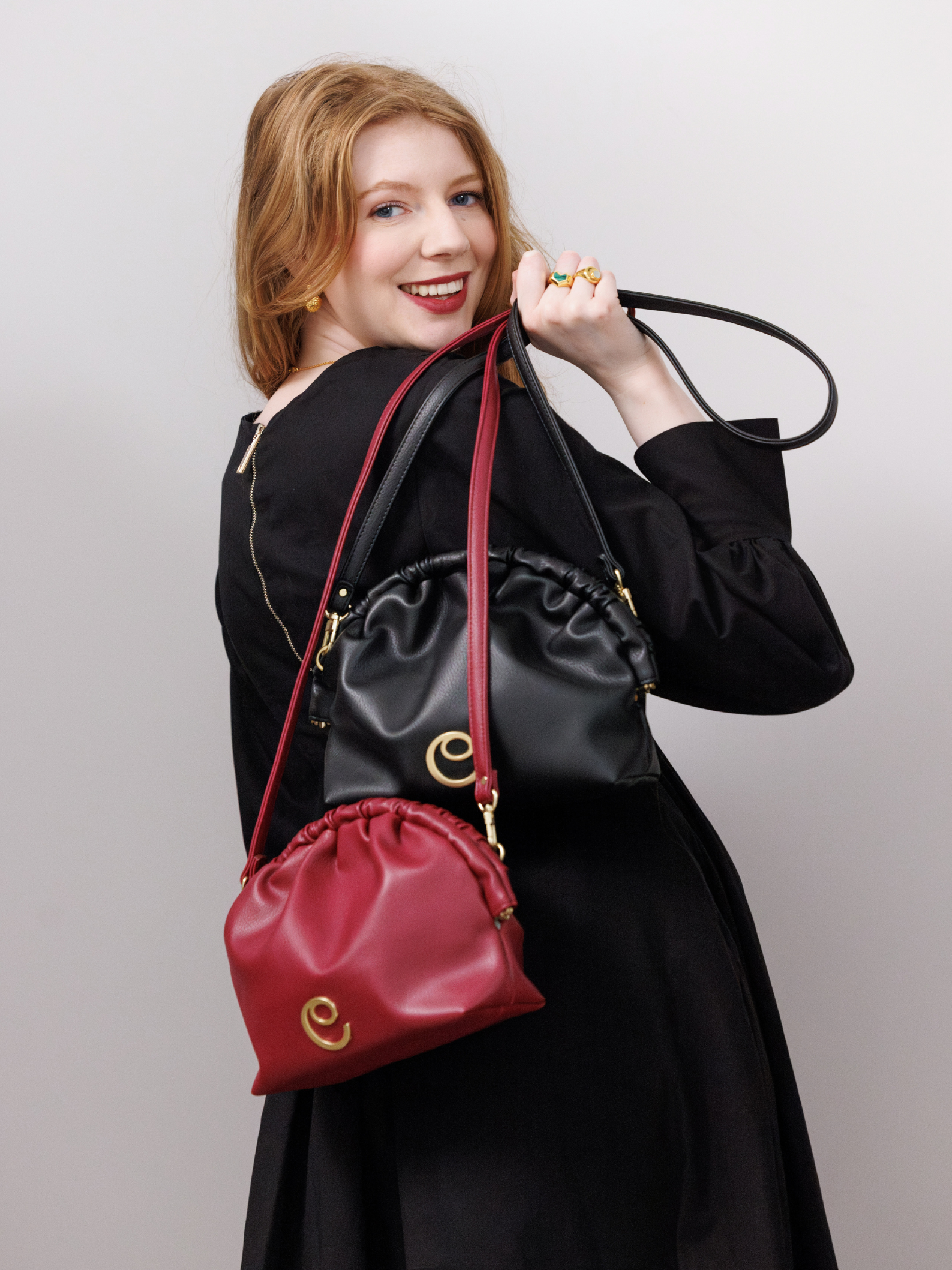 Lime green leather sales bag