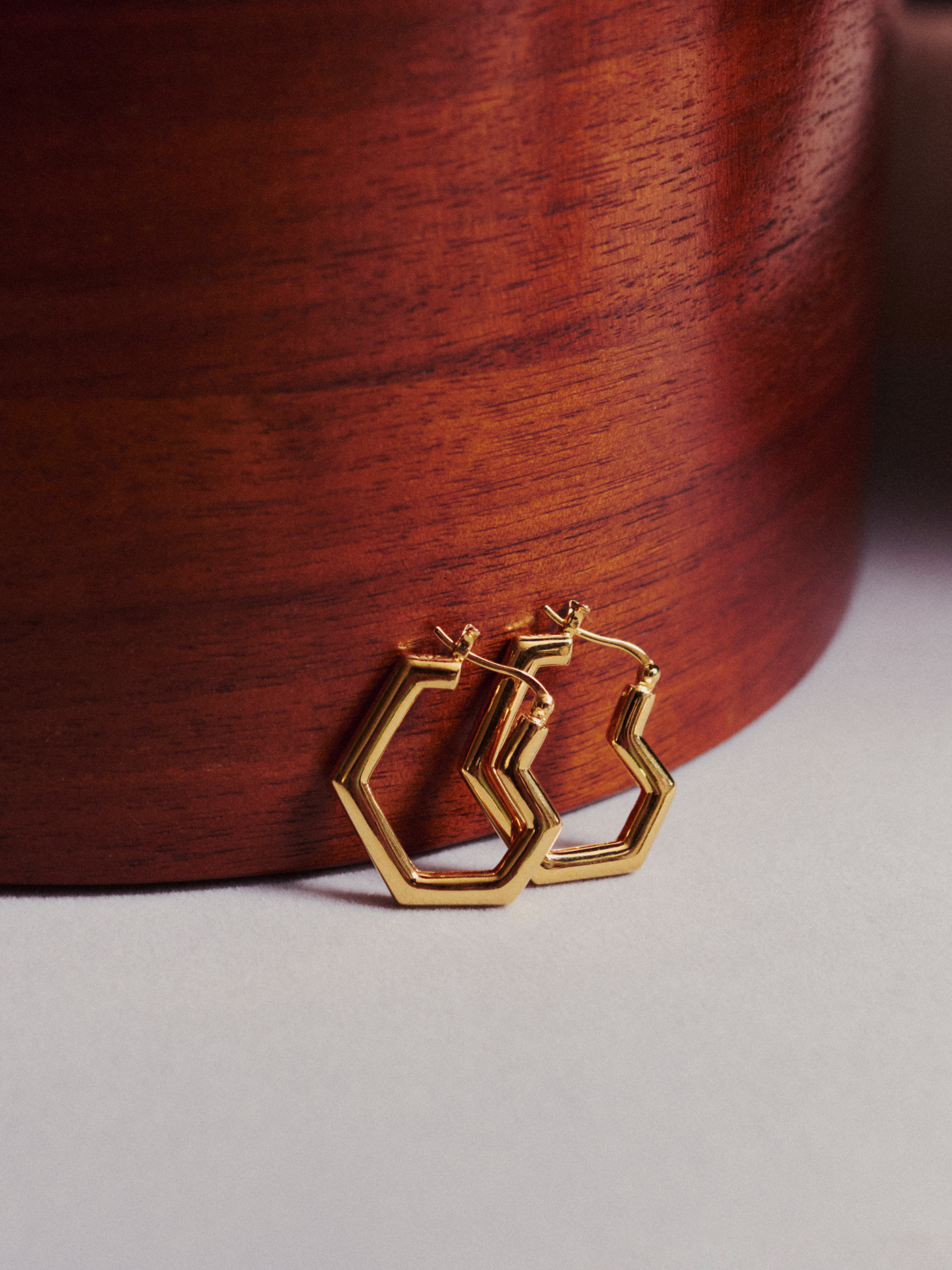 DARYL SMALL HOOPS <br> 18k Gold Plated