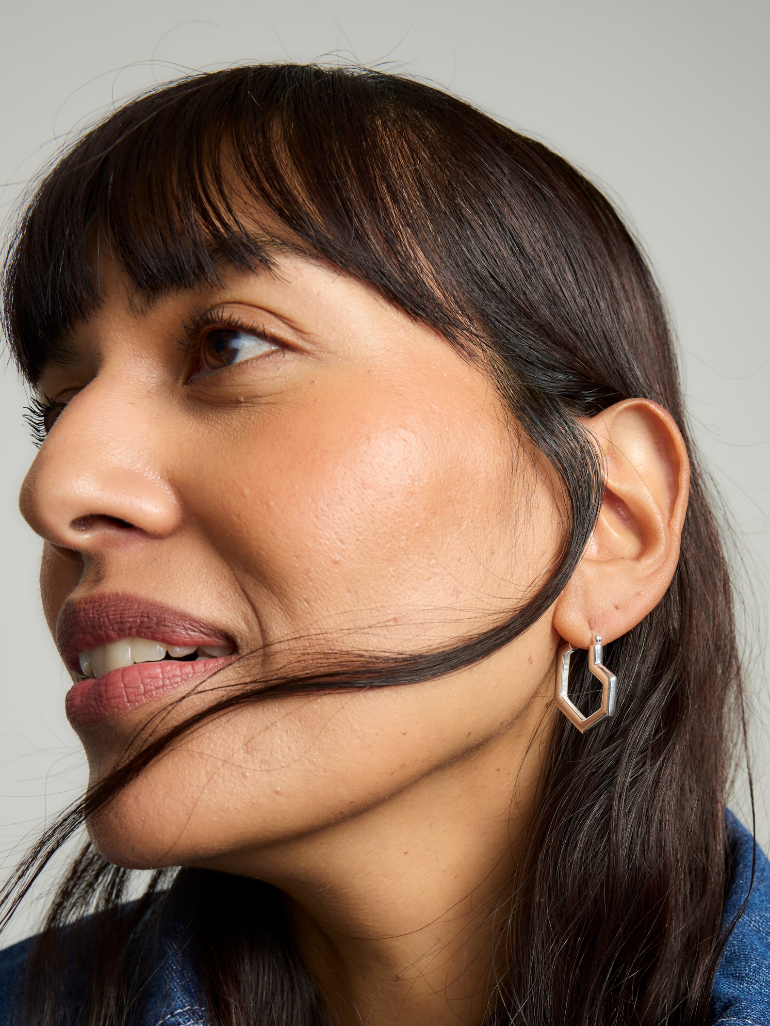 DARYL SMALL HOOPS <br> Sterling Silver