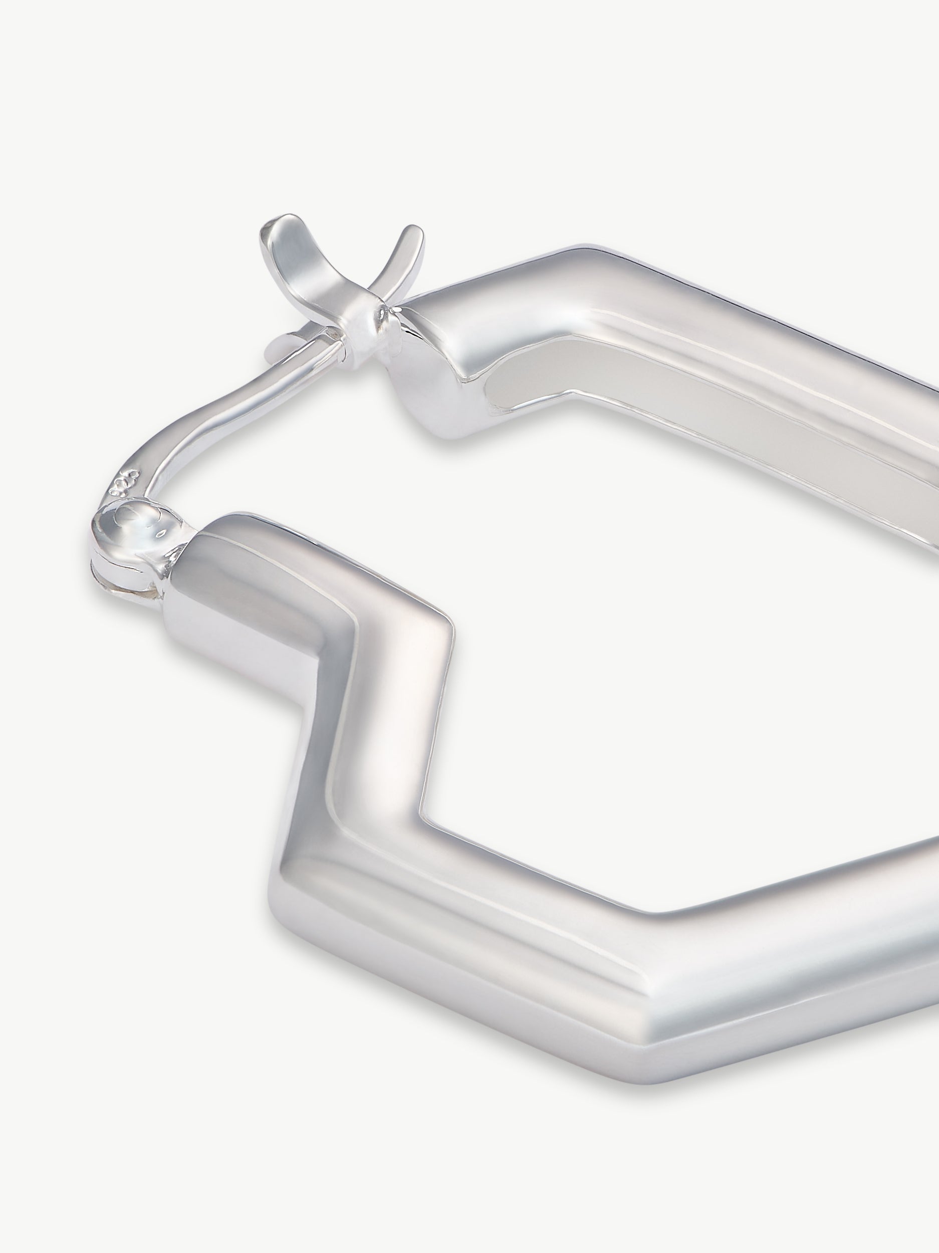 DARYL SMALL HOOPS <br> Sterling Silver