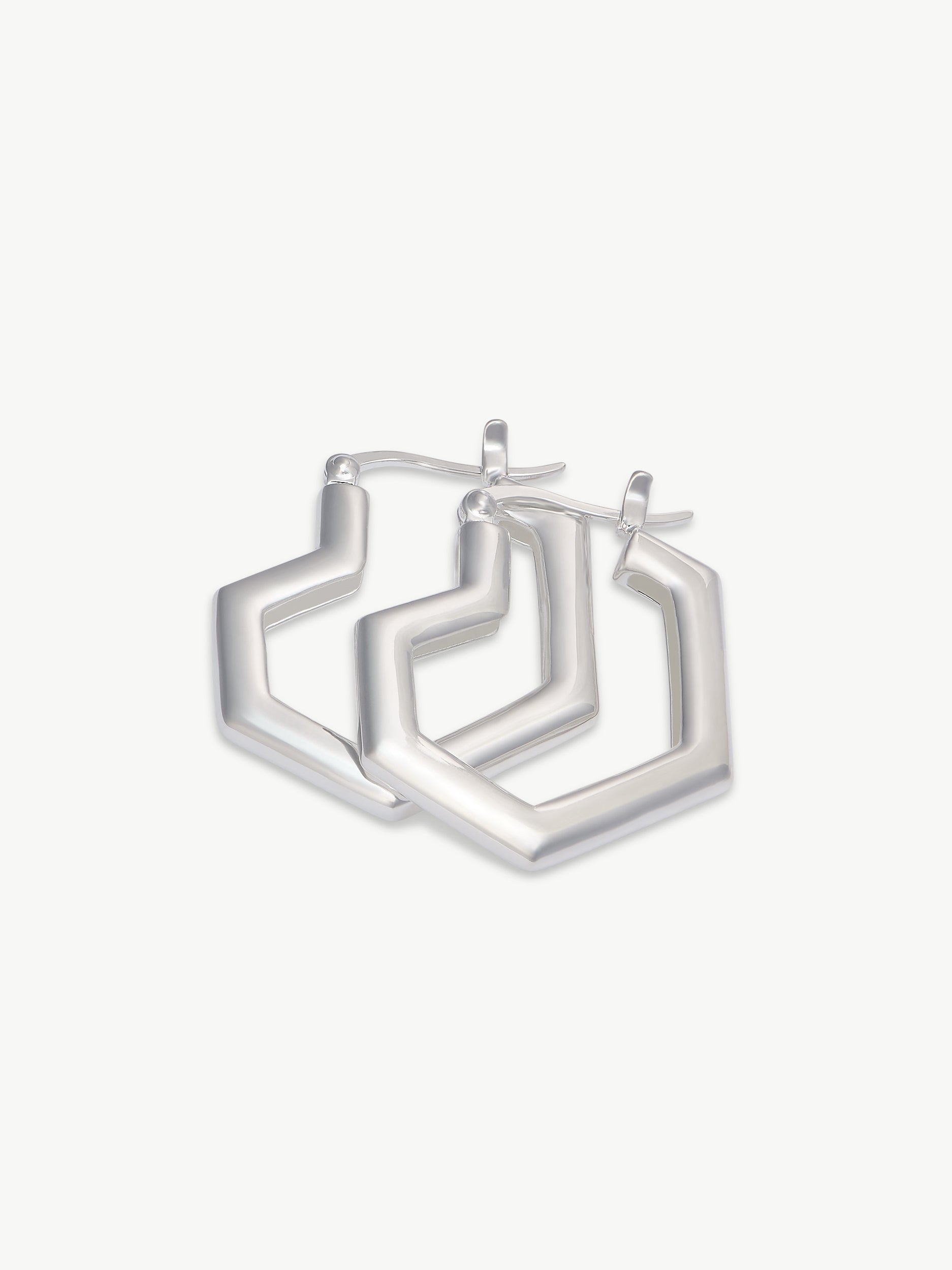 DARYL SMALL HOOPS <br> Sterling Silver